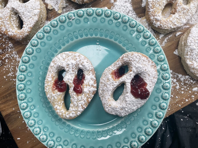 screaming scones for Halloween