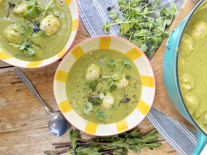 Pea and Mint Soup