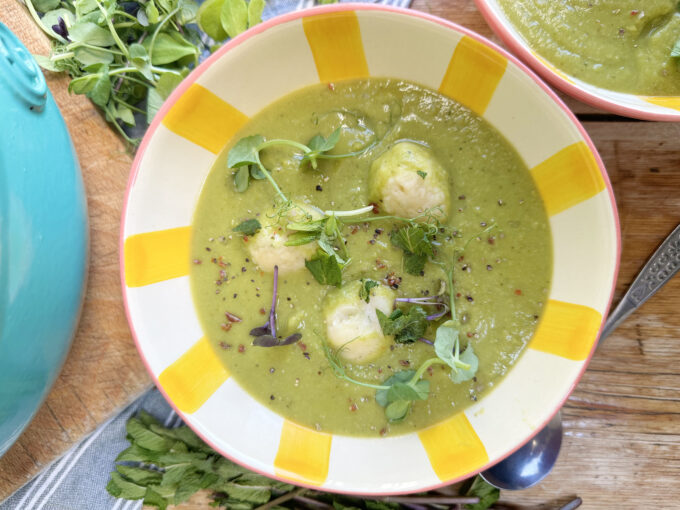 Pea and Mint Soup